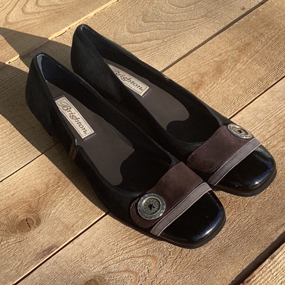 Brighton heeled ballet flats